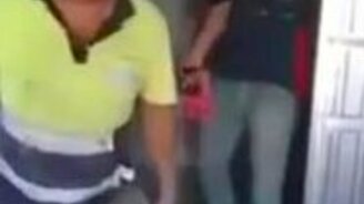 Разрушаем стяжку перфоратором - смотреть видео (0:46)