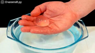 Интересные эксперименты с водой - смотреть видео (5:06)