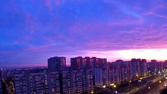 Завораживающий закат - смотреть видео (0:20)