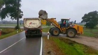 Проверяем на прочность грузовую подвеску - смотреть видео (0:24)