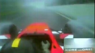 Живая реакция гонщика - смотреть видео (0:32)