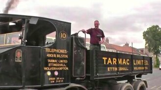 Грузовик с паровым мотором - смотреть видео (9:27)