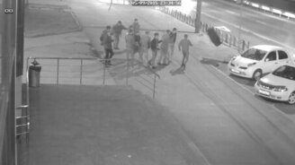 Внезапный прилёт колеса - смотреть видео (0:51)