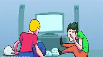 Геймеры, смотрите на себя - смотреть видео (0:56)