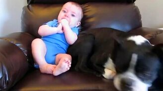 Прикольные мгновения с детьми - смотреть видео (3:41)