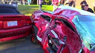 Как разбить Шелби за несколько секунд - смотреть видео (1:06)