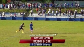 Вратарь забивает гол в ворота противника - смотреть видео (0:54)