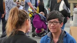 А вы сможете смотреть в глаза чужаку? - смотреть видео (1:29)