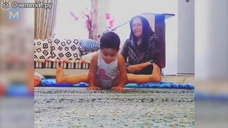 Крепкий малец - смотреть видео (0:42)