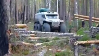 Снегоболотоход Макар - смотреть видео (3:20)