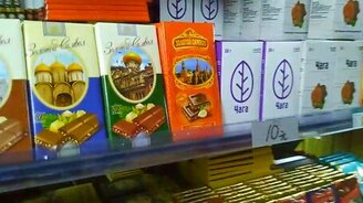 Полки китайских магазинов в русских товарах - смотреть видео (3:49)