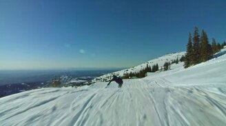 Ловкие сноубордисты - смотреть видео (2:23)