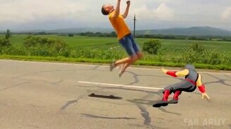 Невидимый ниндзя, который всё портит - смотреть видео (2:14)