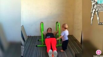 Спорт-мотивация для молодых мам - смотреть видео (2:33)