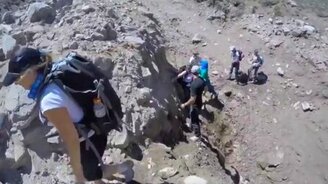 Что может случиться в горах - смотреть видео (2:12)