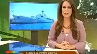 Неудачная демонстрация новаций ВМФ - смотреть видео (0:40)