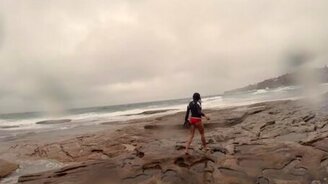 Страшно, когда молния бьёт рядом - смотреть видео (0:41)