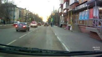 Не поставил на ручник - смотреть видео (1:31)