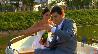 Люди открывают шампанское - смотреть видео (3:27)