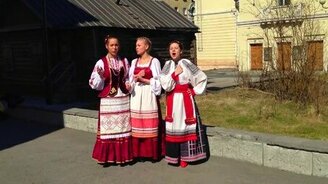 Белое Злато - Ой, там на горе - смотреть видео (2:36)