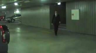 Сдержанно испугался - смотреть видео (0:30)