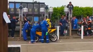 Горящий пит-стоп - смотреть видео (0:30)