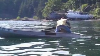 Потопил сам себя - смотреть видео (0:24)