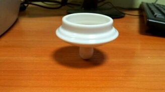 Крышка от сахарницы как юла - смотреть видео (2:00)