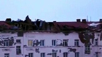 Фильм о шторме в Норильске - смотреть видео (1:04)