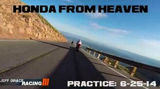 Мотоцикл Прилетел с Горы - смотреть видео (0:27)