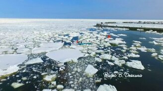 Сахалинские спасатели касаток - смотреть видео (2:35)