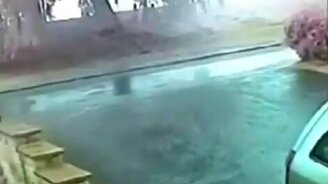 Молния и везучий дедушка - смотреть видео (0:41)