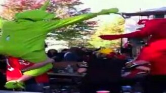 Телепузики рухнули - смотреть видео (1:46)