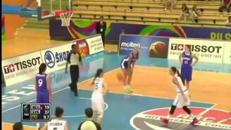 Женский баскетбол - смотреть видео (1:09)