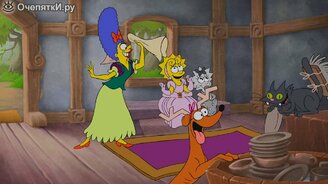 Симпсоны в диснеевском стиле - смотреть видео (1:04)