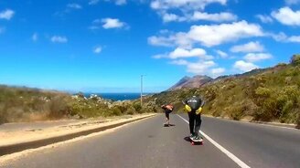 Ненадёжный лонгборд - смотреть видео (0:25)