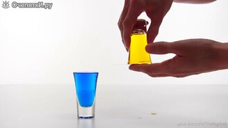 Красивые опыты с водой - смотреть видео (4:30)