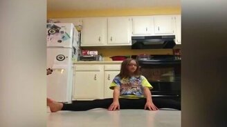 Отец испортил кадр - смотреть видео (0:16)