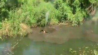 Езда под водой - смотреть видео (1:26)