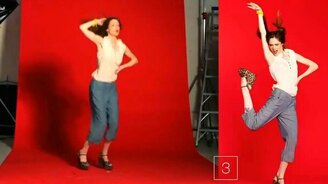 Трудно быть моделью - смотреть видео (0:55)