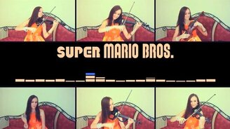 Супер Марио на скрипках - смотреть видео (2:39)