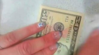 Подделка 10 долларов - смотреть видео (1:09)