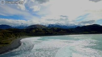 Красивая Новая Зеландия - смотреть видео (4:30)