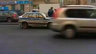 ДПС устроила ДТП - смотреть видео (0:44)