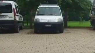 Поездка на трамбовке - смотреть видео (0:06)