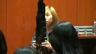 Сыграла мелодию из Супер Марио - смотреть видео (1:32)