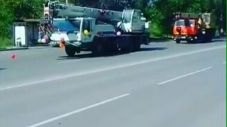 Свадьба крановщика - смотреть видео (0:44)