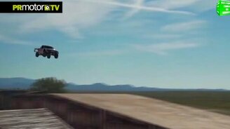 Самый длинный прыжок на автомобиле - смотреть видео (0:49)