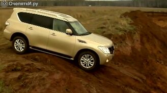 Десятка больших внедорожников и кроссоверов - смотреть видео (7:06)