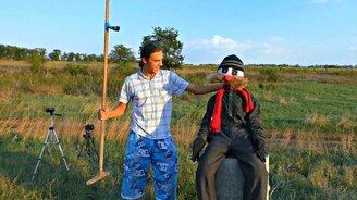 Полёт на бочке с карбидом - смотреть видео (3:37)